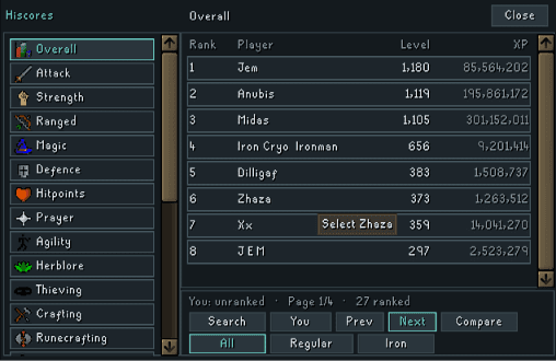 Asterion - RuneScape Private Server